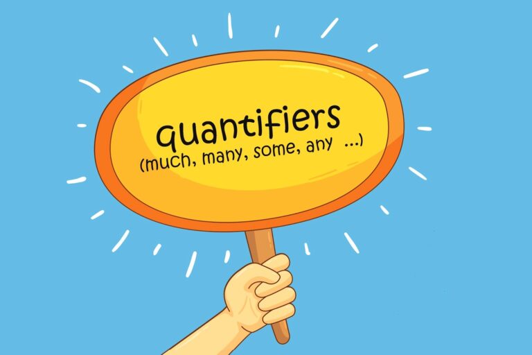 Quantifiers : much many some any, few, little, a lot of